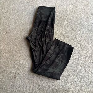 lululemon athletica Dark Green Camo Leggings